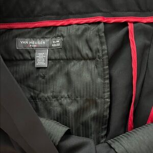 Van Heusen Black Blazer with Red Piping